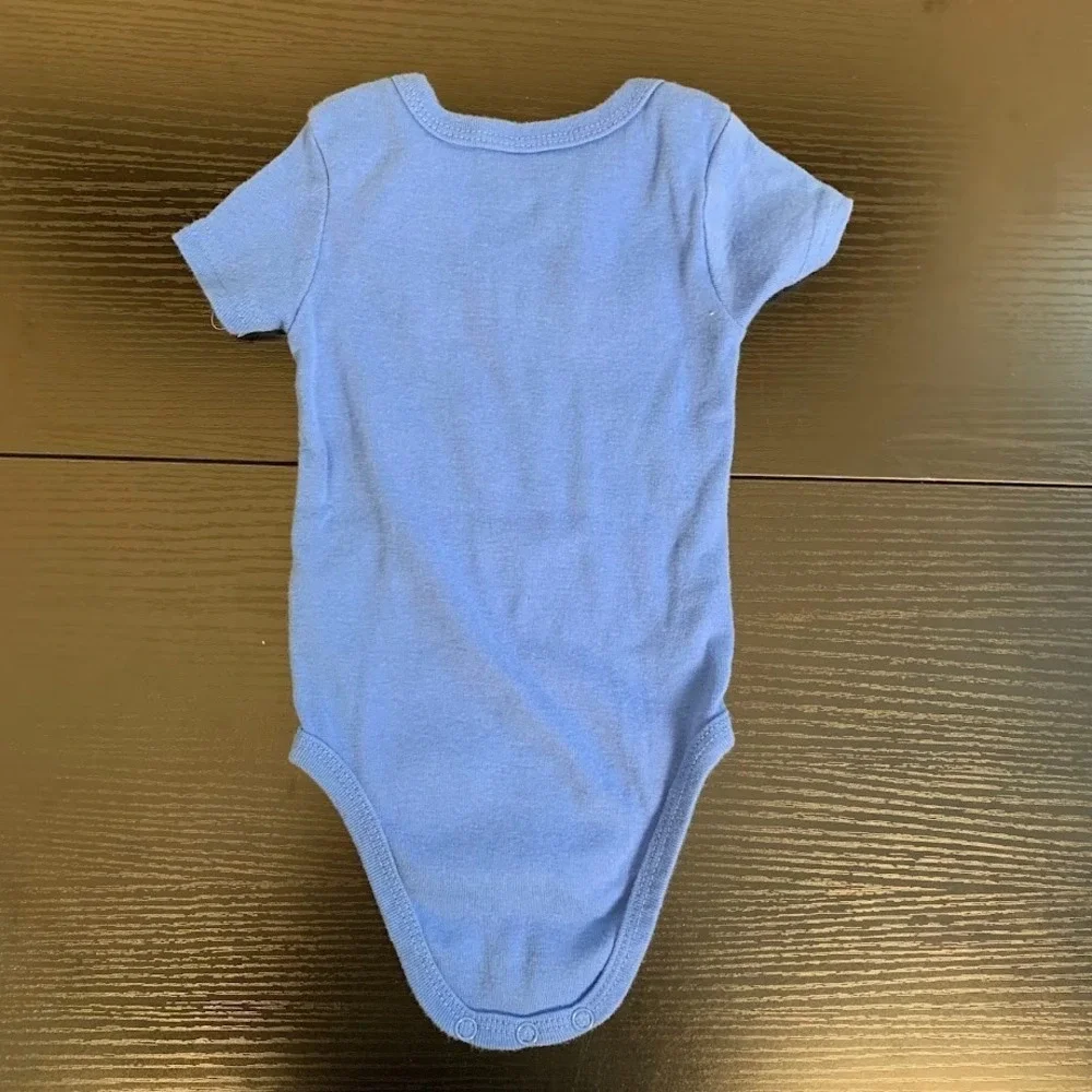 Calvin Klein Blue Embroidered‎ One Piece Bodysuit Baby 3/6 Months